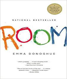 کتابی با جلد سفید رنگ که کلمه اتاق با رنگهای نارنجی ، قرمز، سبز و آبی نوشته شده است